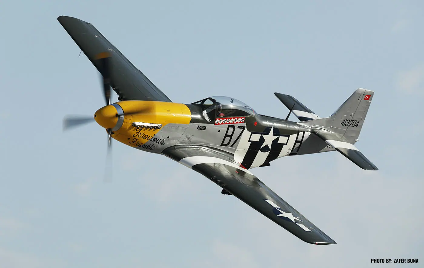 NORTH AMERICAN P-51D MUSTANG, “FEROCIOUS FRANKIE” – M.S.Ö. Hava ve